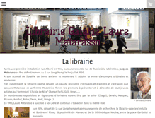 Tablet Screenshot of laure-matarasso.com